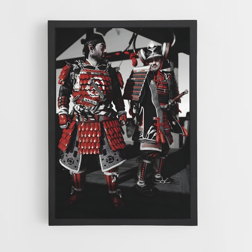 Poster L'Héritage du Samurai – affiche Ghost of tsushima (vue 2)